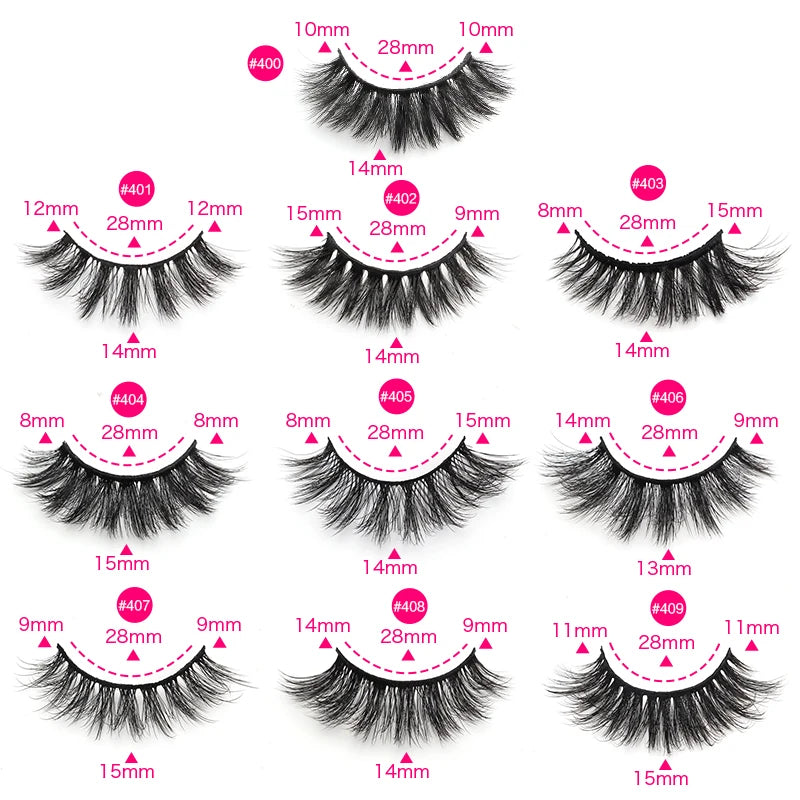 10-100Pcs Eyelashes