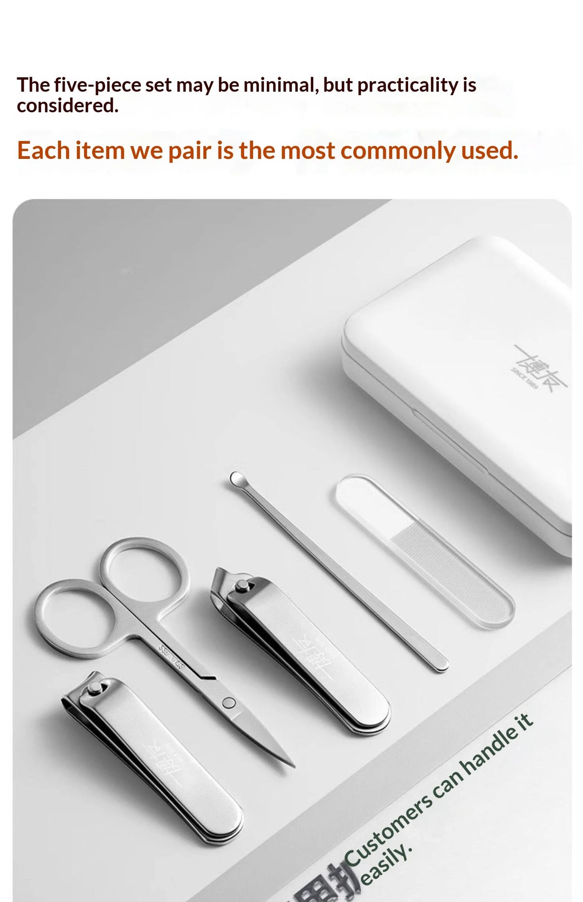 Stainless Steel Nail Trimmer
