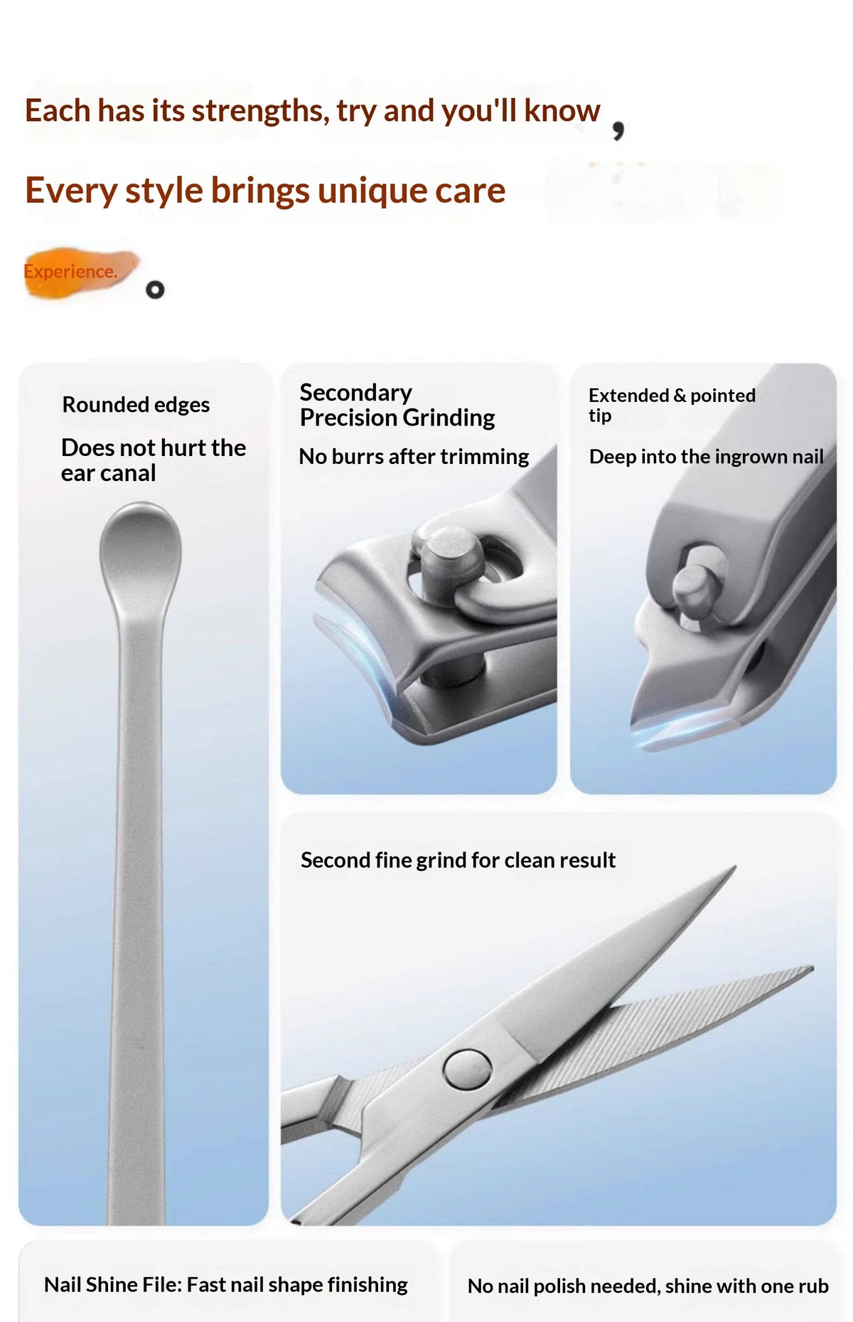 Stainless Steel Nail Trimmer